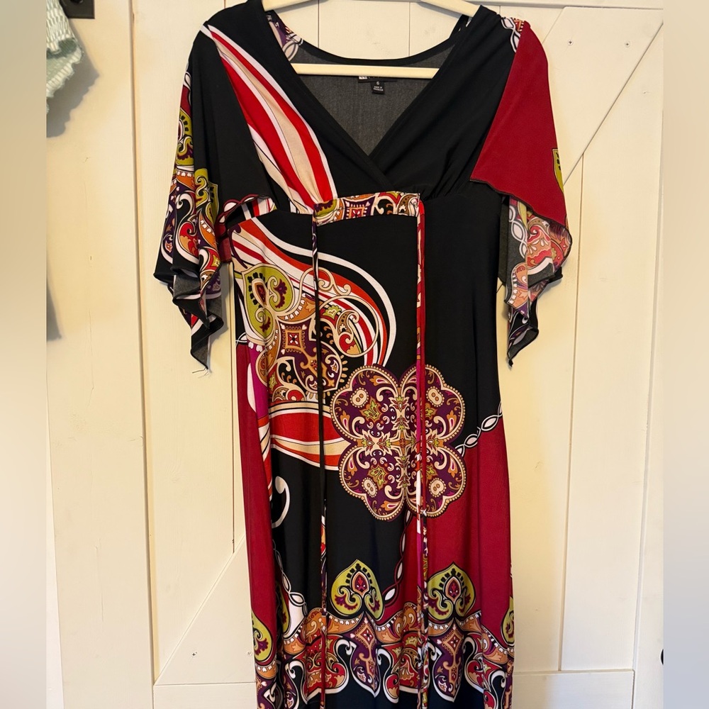 Colorful Patterned Dress